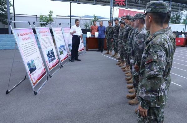 泰安毛公山红色文化博物馆开展双拥活动 庆祝“八一”建军节